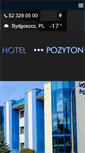 Mobile Screenshot of hotelpozyton.eu